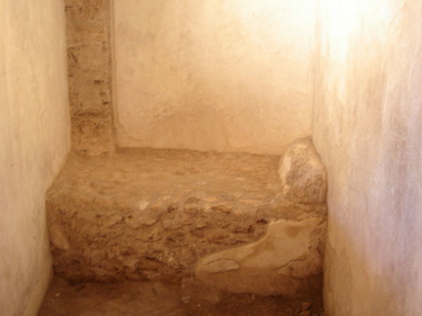 A bed from the Brothel