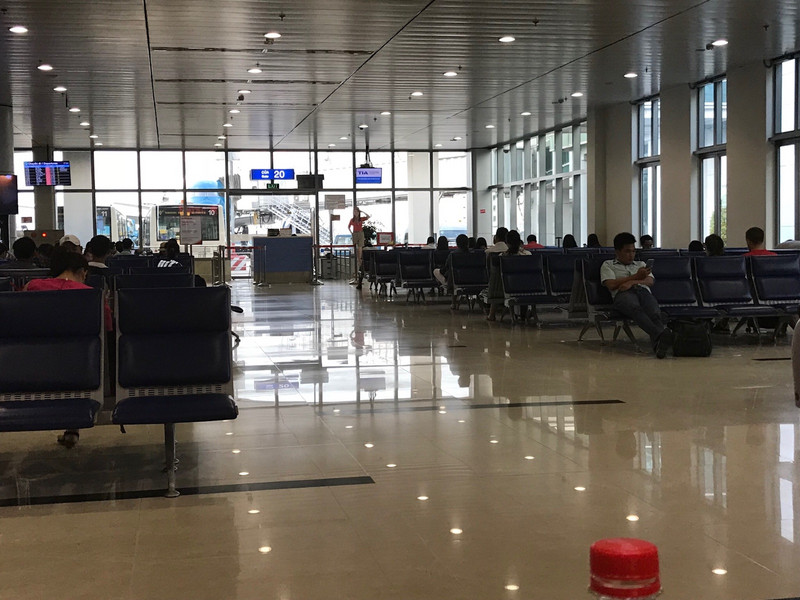 Ho Chi Minh airport Vietnam 