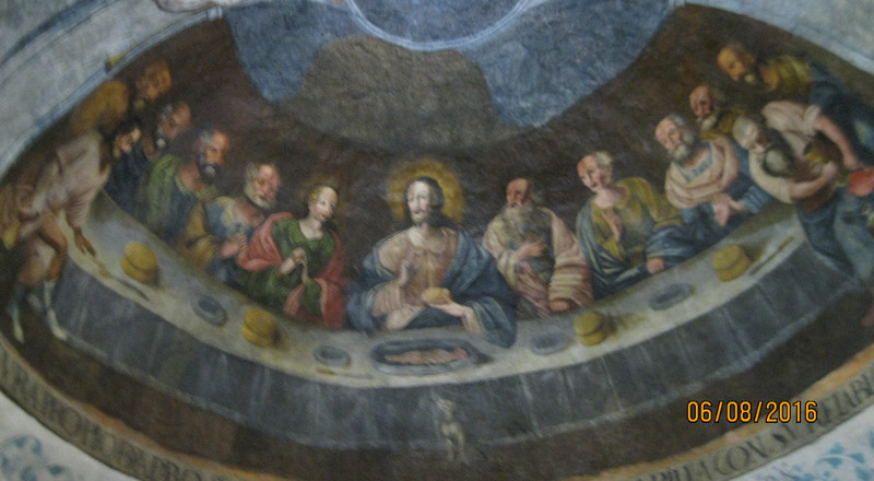 Chapel with its own Last Supper