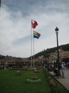 Cusco Flag (the bottom one)