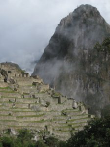 Huayna Picchu in the back