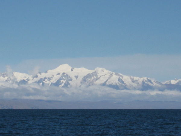 The Cordillera Real near La Paz