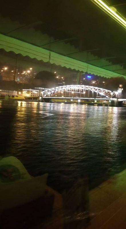 Nighttime on the River Neva