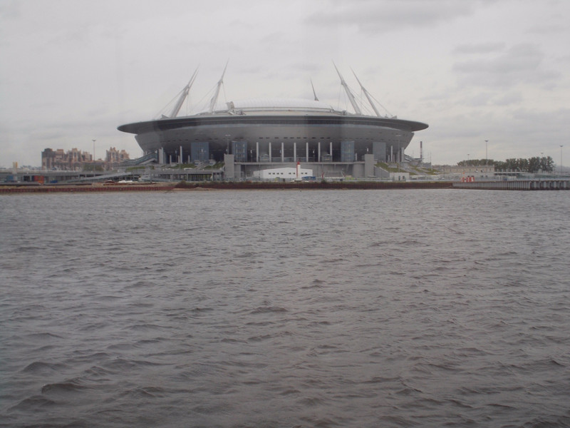 modern stadium