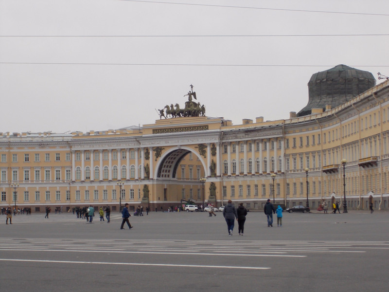 Entrance to Russia's 'Pentagon'