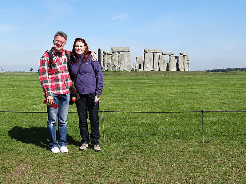 Us at Stonehenge