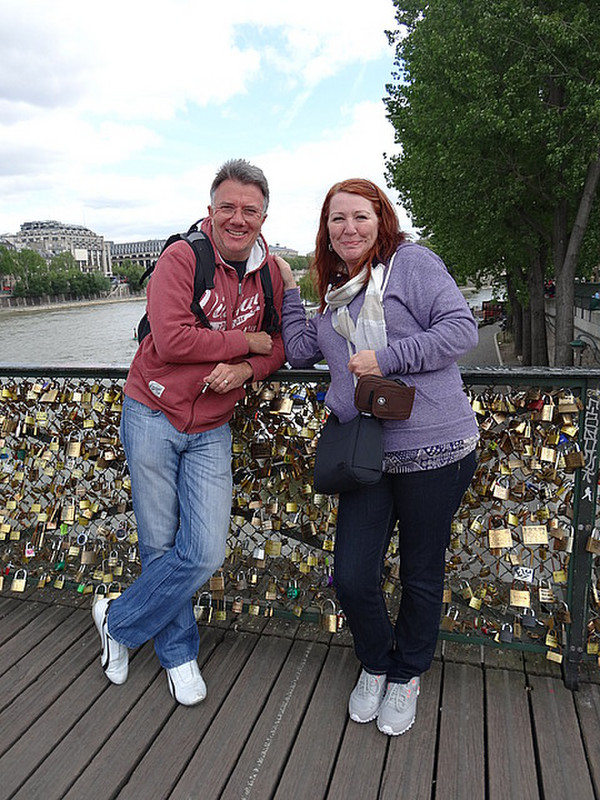 Love Locks on a bridge