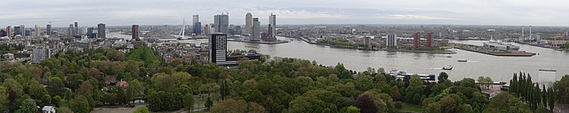 View from the Euromast