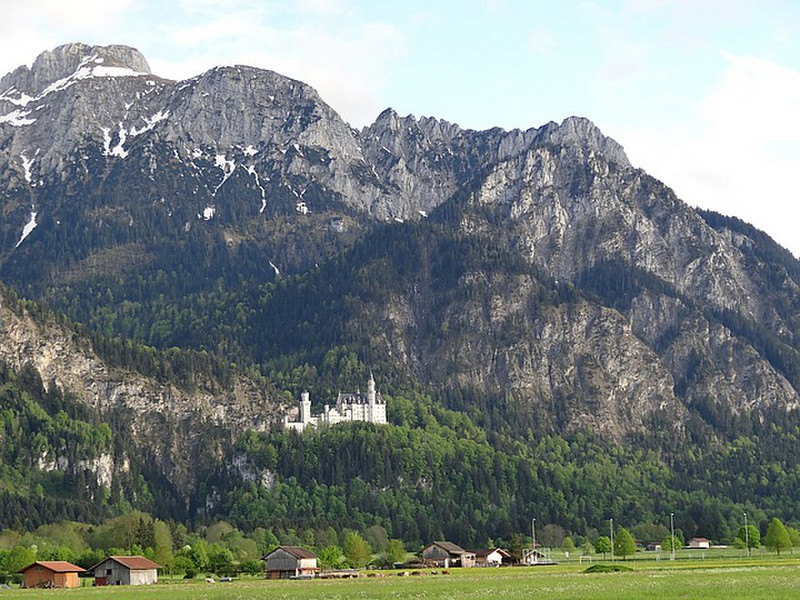 The castle in the alps