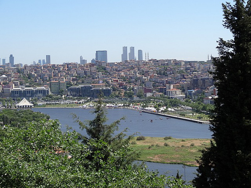 View over Istanbul from Europe side