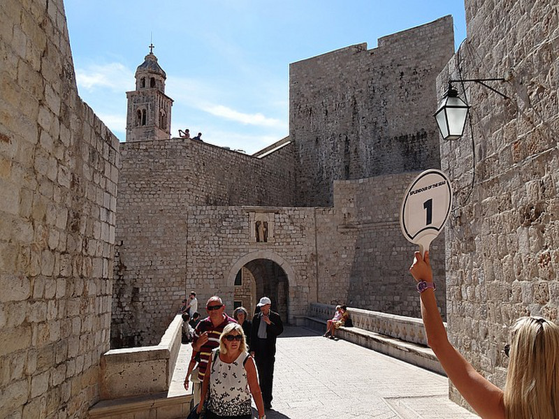 Inside the walls of Dubrovnik