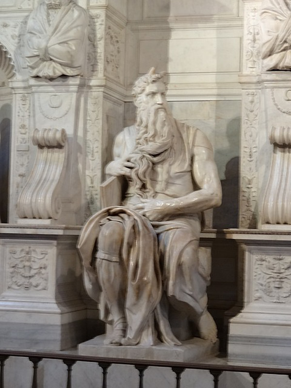Moses with the tablets 