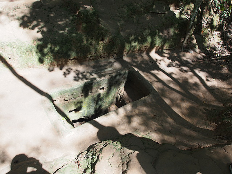 One of the Cu Chi tunnels