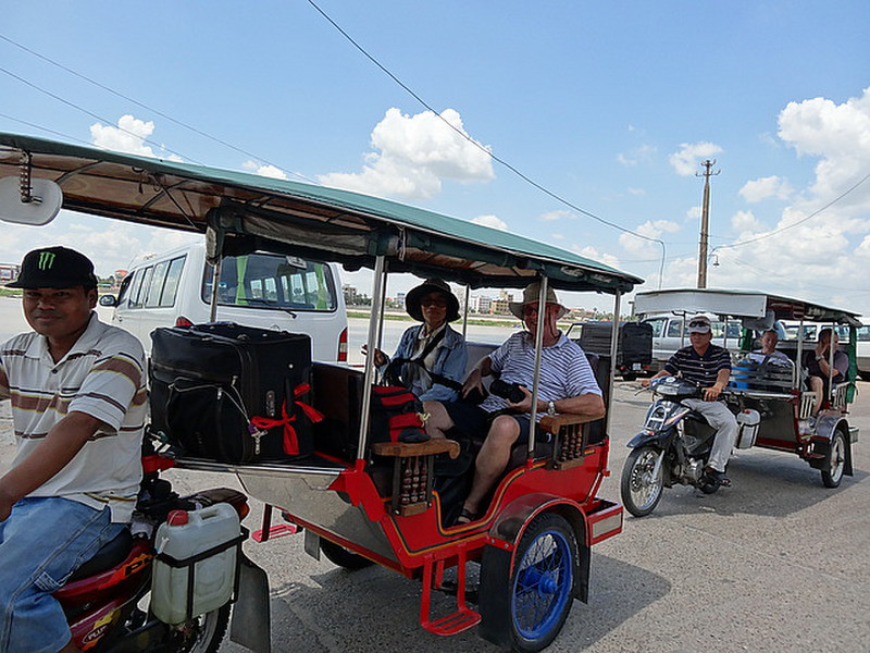 Tuktuk ride in Phnom Penh