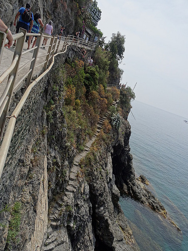 Part of the old path at Monterosso
