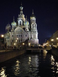 NIte Bike Church of the Saviour on the Spilled Blood