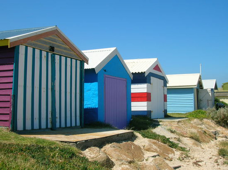 Privately owned beach shacks from early 1900&#39;s