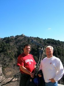 Ron and Darold at the Great Wall