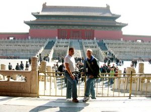 Ron and Darold at the Forbidden City