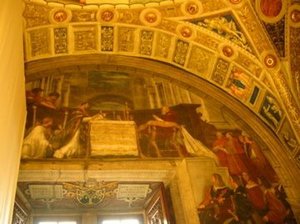 Ceiling Frescoe near Sistine Chapel