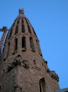 Tower on Sagrada Familia