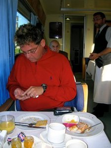 Breakfast on the Train to Savona