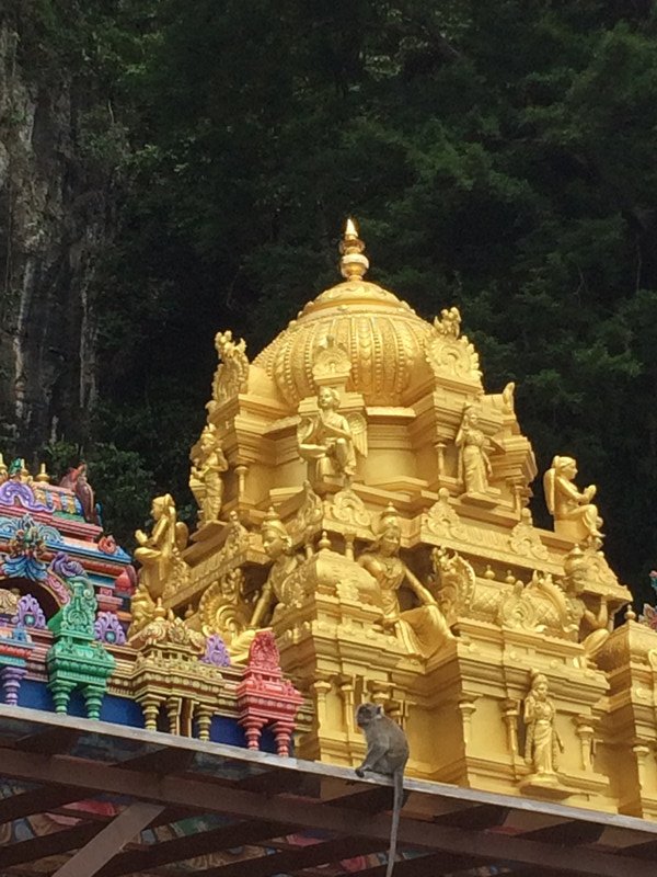 Golden Temple at Batu Caves