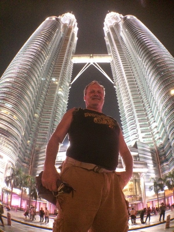 King of the Petronas Towers!
