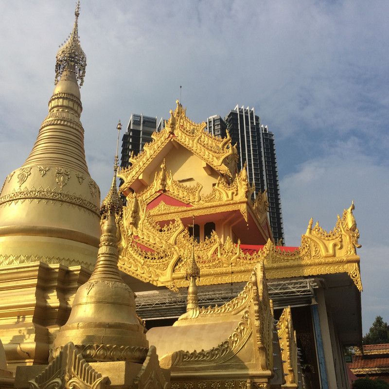 Burmese Buddhist temple - Penang