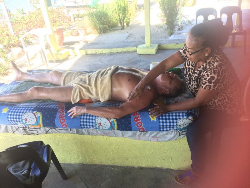 Darold - massage at Batu Ferringhi Beach