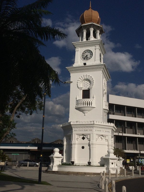 Clock tower in Georgetown