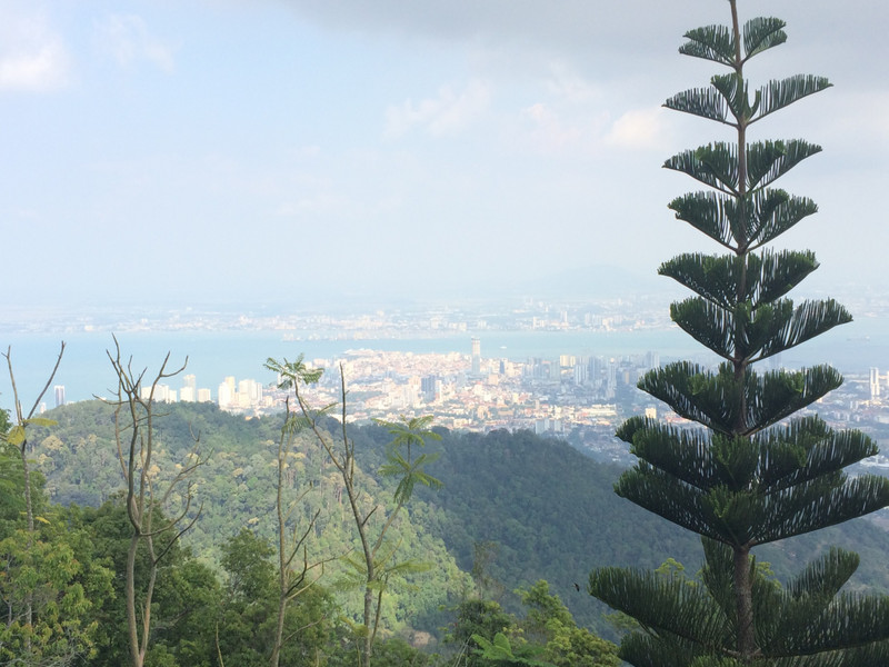 View of Georgetown from Penang Hill