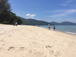 Batu Ferringhi Beach to ourselves!