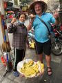 Ron with Vietnamese seller
