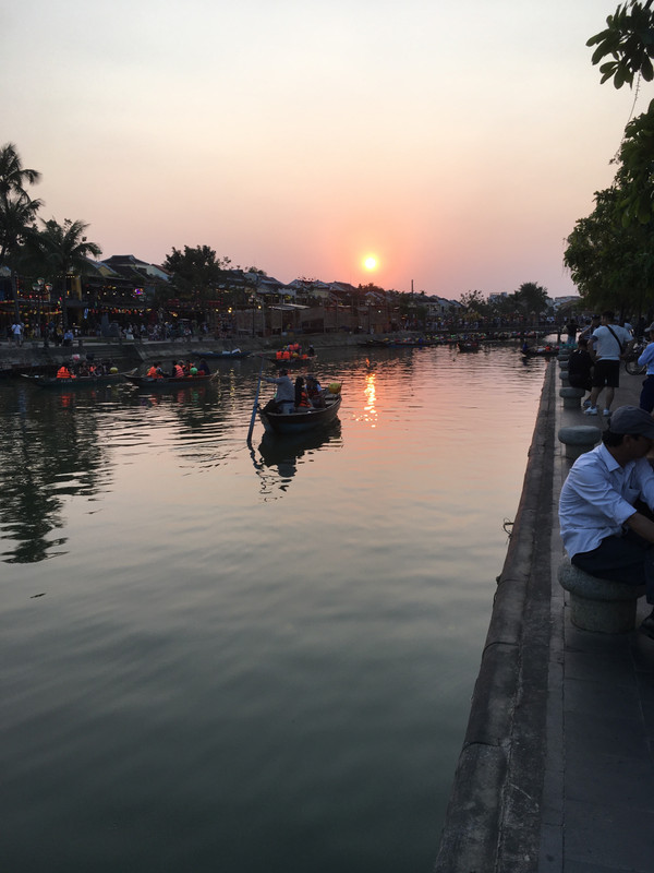 Sunset on Hoi An River
