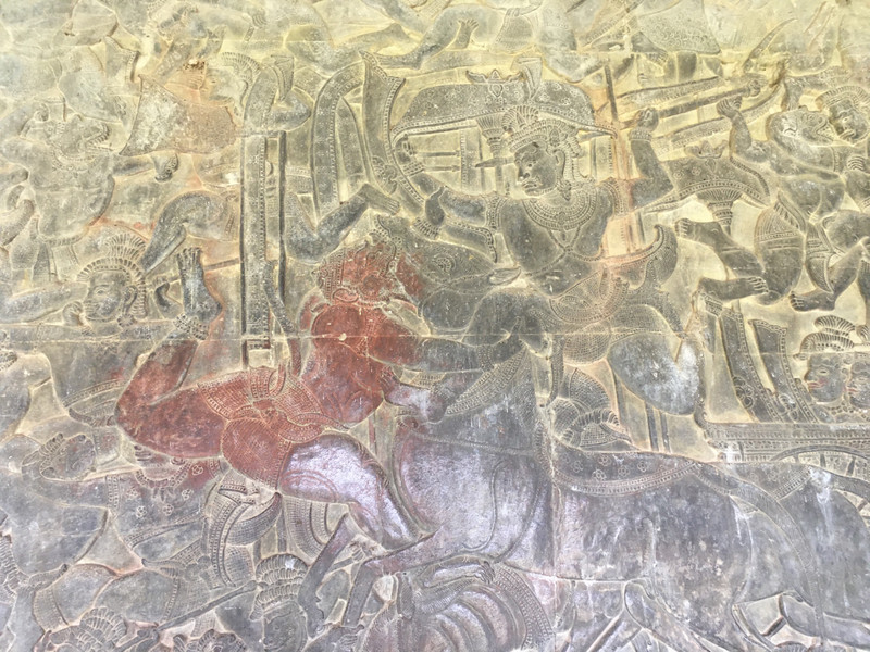 Angkor Wat - Mural of Battle