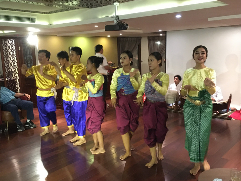 Cambodian Dancers with Musicians
