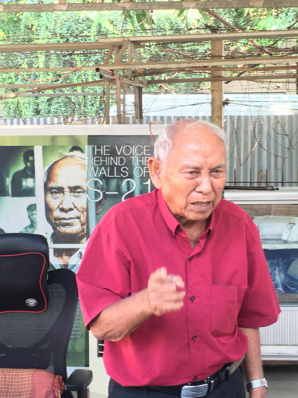 Tuol Sleng Prison -Survivor speaking
