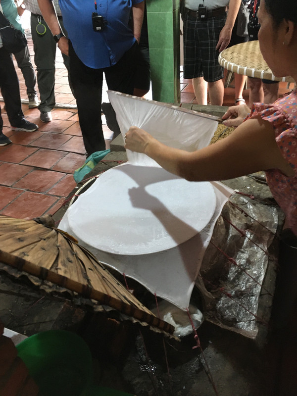 Cai Be - Making Rice paper