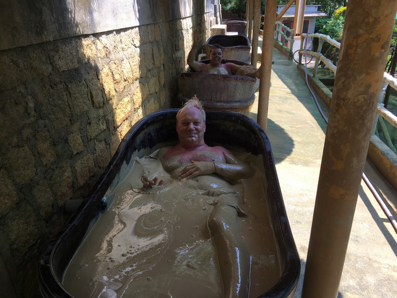 Thap Ba Hot Springs and mud bath - Ron & Darold