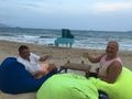 Happy Beach - Bean Bags and Piano!