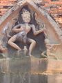 Thap Ba Ponagar Cham Temple - Dancer Feature above entrance.