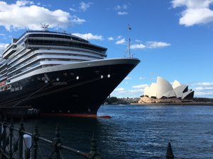 Noordam at Sydney Harbor