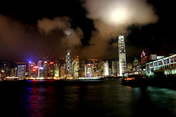 Hong Kong Skyline and Night