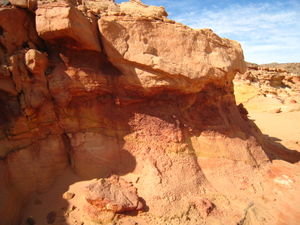 red rocks in Sinai