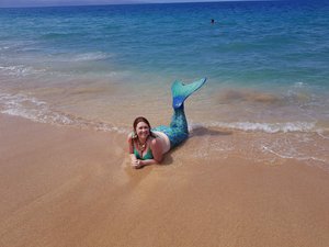 Me being a mermaid