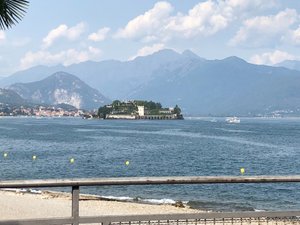 Lake Maggiore from hotel