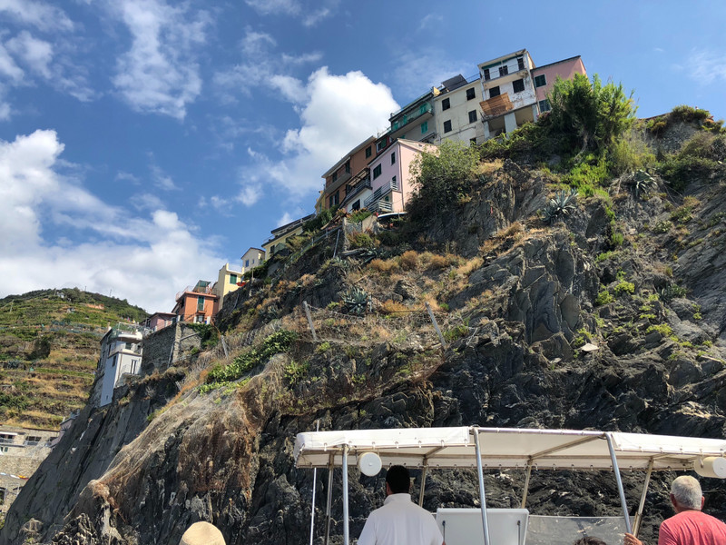 From the Ferry -Cinque Terre
