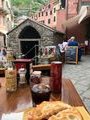 focaccia lunch in Vernazza