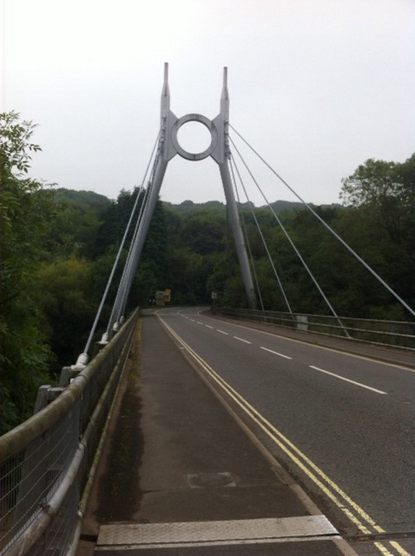 The Batman bridge at Ironbridge